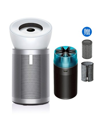 【多入採購超值組合】Dyson HushJet™ Purifier Compact 噴射氣流空氣清淨機 HJ10 (冰川藍)