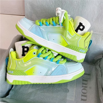 女鞋潮流休閒舒適滑板鞋韓版流行百搭運動板鞋【木屋雜貨】