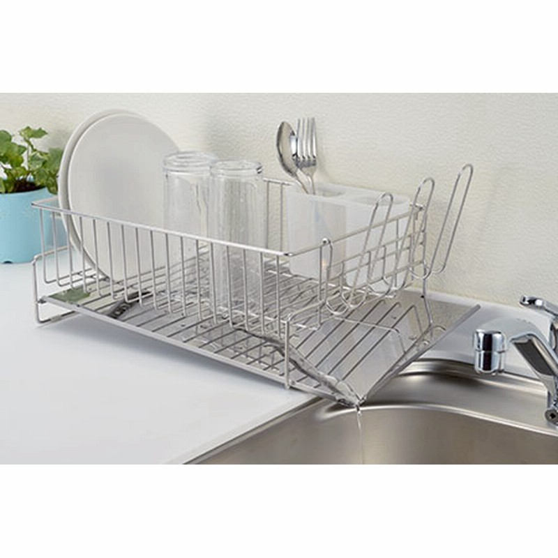 斜めに流れる1段水切り 左置き用 ステンレス製水切りカゴ おしゃれで使いやすいステンレス製水切りかご 燕三条製 キッチン用品 キッチンツール 水切りラック おしゃれな水切りラック ビーワーススタイル 013p044 通販 Lineポイント最大1 0 Get Lineショッピング