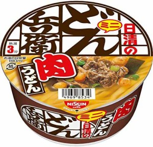 日清食品 どん兵衛 肉うどんミニ 40g×12個