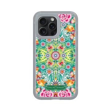 iPhone 15 Pro Max AirX 流變灰 - Catalina Estrada - Turquoise Jungle