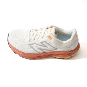 New Balance Fresh Foam X 860 V14  女鞋 白灰橘色 寬楦 運動 慢跑鞋 W86014B