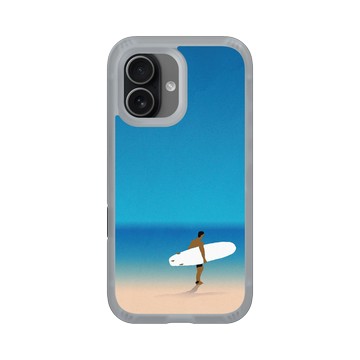 iPhone 17 AirX 流變灰 - 花生騷 WasangShow - 沙灘衝浪人