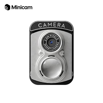 【Minicam 迷你拍】G13金屬感雙眼S132迷你相機-銀