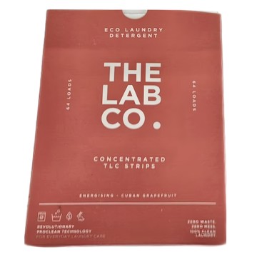 The Lab Co. 環保濃縮洗衣紙 活力葡萄柚  64張  1盒