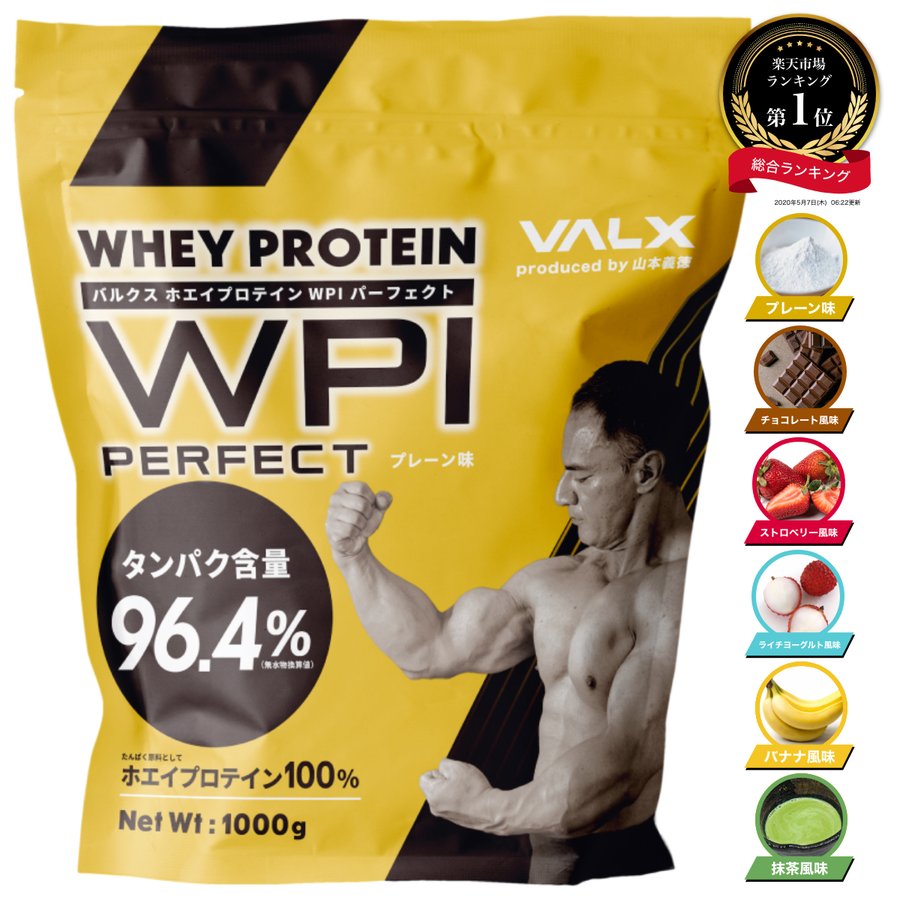 VALX (バルクス) ホエイプロテイン 1kg 筋トレ タンパク質 アイソレート チョコレート ストロベリー ライチヨーグルト バナナ 抹茶  プレーン 山本義徳 通販 LINEポイント最大0.5%GET | LINEショッピング