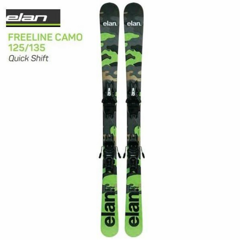 スキー 板 エラン 2020 ELAN FREELINE CAMO QS EL10.0WB 125 135cm