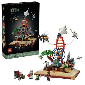 ||高雄 宅媽|樂高 積木|| LEGO“21355 STEM 的演變"