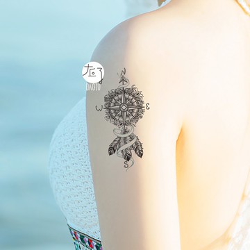 微刺青M-109 捕夢網👑大邱紋身👑【T08Z】新 小清新 假刺青輕紋身 防水 紋身貼紙刺青貼紙紋身貼刺青貼 T08