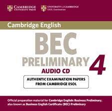 Cambridge BEC Preliminary 4 Audio CD (1版) ESOL 2008 Cambridge