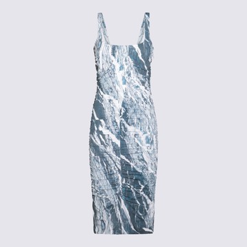 Roberto Cavalli Blue Dress