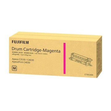 滿額現折180★FUJIFILM 富士軟片 原廠紅色感光鼓 (60K) CT351400 適用 ApeosPrint C4030