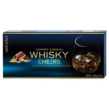 MIESZKO 美仕格 威士忌酒心巧克力 180g  1盒