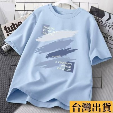 🌾限時低價🌴 大碼圓領寬鬆短袖t恤男2025年夏季新款潮流休閒體恤男款ins1/2年夏季新款潮流休閒體恤男款 QUA
