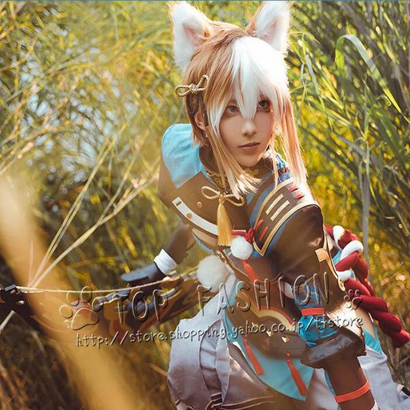 原神 ゴロー コスプレ 衣装 ウィッグ付き - 通販 - guianegro.com.br