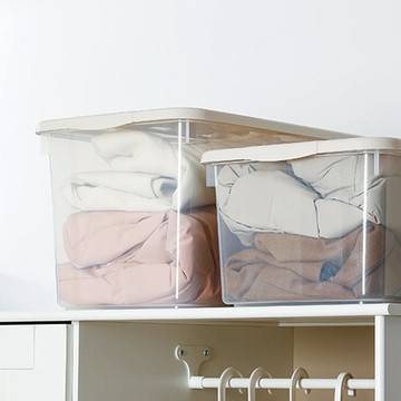 ROX系列掀蓋式收納整理箱-40L-3入