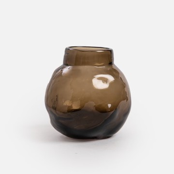 瑞典DBKD BUNCH玻璃花器迷你 深棕