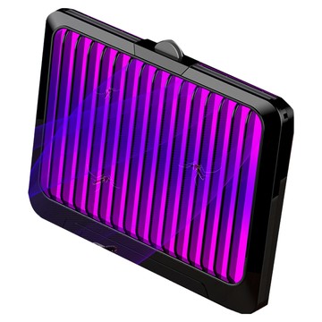 ANTIAN 家用紫光誘蚊靜音捕蚊燈 黑色  M001