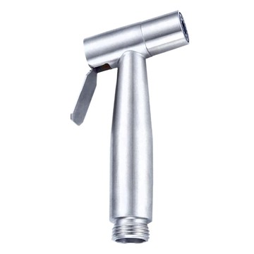 304不鏽鋼馬桶沖洗器 140 x 70 x 40mm 126g   不鏽鋼原色  1個