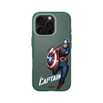 iPhone 16 Pro Clear 憂墨綠 - 迪士尼-漫威 Marvel - 美國隊長-準備任務