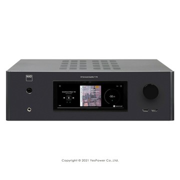 T-778AVR NAD 環繞擴大機 新型LCD觸摸螢幕/MDC模塊化設計構造 內置BluOS無線多房間串流系統