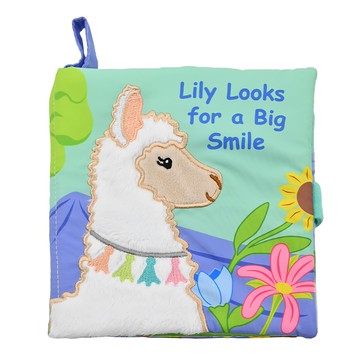 卡樂米國際有限公司 柔軟布書 羊駝莉莉  民族風格  可愛有趣