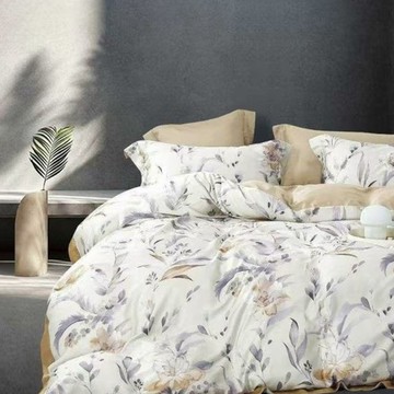 LAMINA 樂米娜 300織萊賽爾天絲床包枕套組 淑芬小姐  床包 + 枕套 2個  雙人(床包150 x 186 + 35cm 枕套48 x 75 + 8cm)  綠色