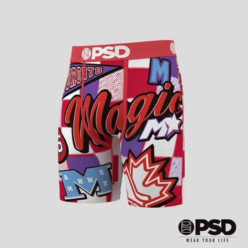 【PSD Underwear 官方旗艦店】MITCH MARNER- 平口四角褲 (涼感版型)-多倫多魔術隊-紅色