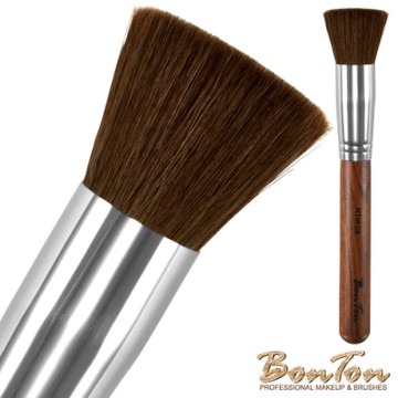 BonTon 原木系列 圓平刷 RTW08 天然小馬毛