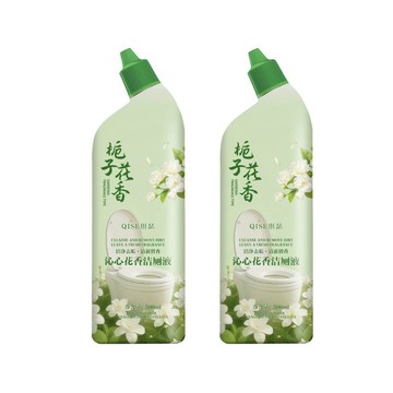 馬桶清潔劑 琪瑟沁心花香潔廁液500ml 2入組