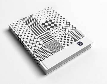 洛可可草莓 WELKIN手創 _手工書/筆記本/手帳/日記本 -黑&白