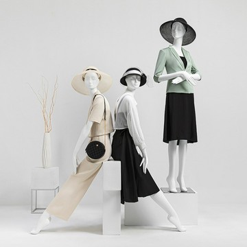 台湾公司貨 免運 快速出貨 全身女裝模特展示架服裝店模特道具女衣服人臺假人體櫥窗模特架