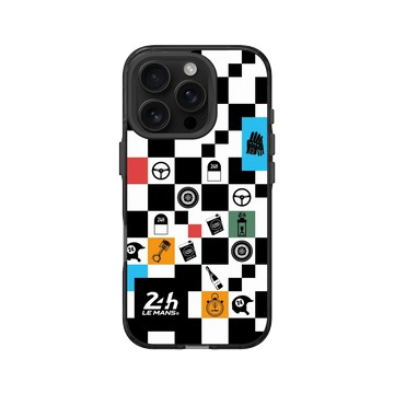 iPhone 16 Pro Clear 酷墨灰 - 24 Hours of Le Mans - 24H - Checkerboard
