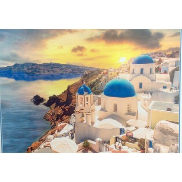 HC - 世界風情-夕照愛情海 台灣製 520片 夜光拼圖 520PY-005