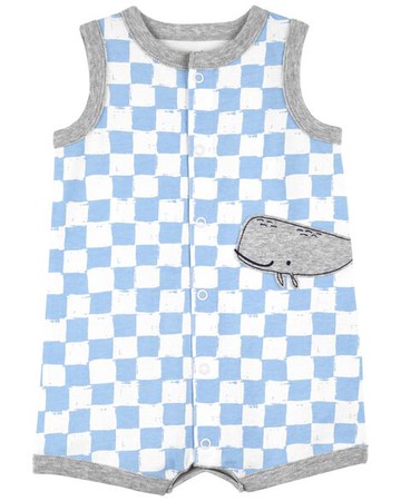 Baby 1-Piece Whale Romper