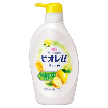 Biore 蜜妮 沐浴乳 清新柑橘  480ml  1瓶
