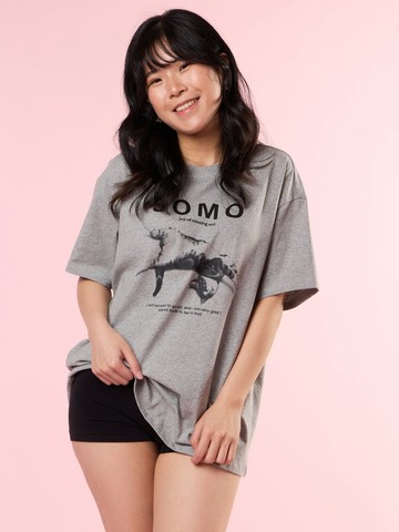 JOMO, 棉質寬版T恤