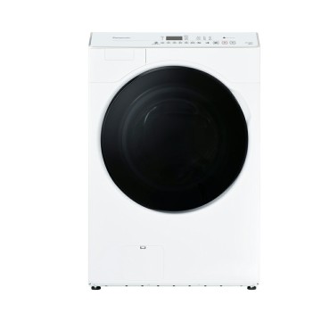 【Panasonic】19公斤高效抑菌系列 變頻溫水滾筒洗衣機(NA-V190RW)(冰鑽白)