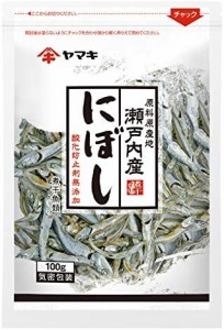 ヤマキ 瀬戸内産無添加煮干 100g×3袋