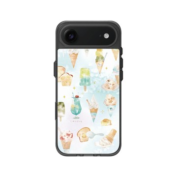 iPhone Air Clear (相機按鈕) 酷墨灰 - 涼丰 LiangFeng - 海邊的喫茶店