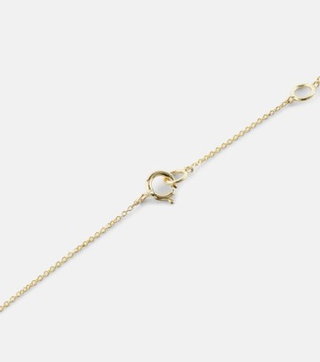 Stone and Strand Hey Mama 10kt gold necklace with diamonds