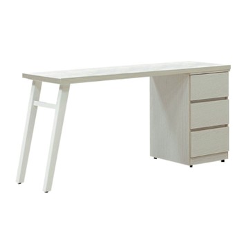 文創集 斑鳩5尺三抽書桌-150x56x79cm免組