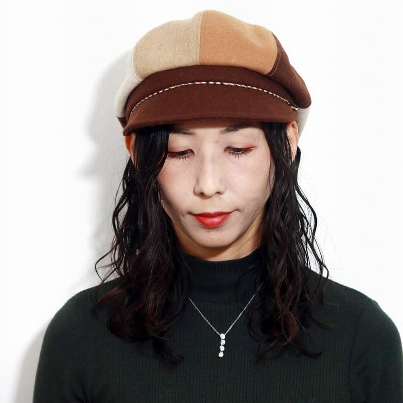 DAKS キャスケット 冬 紫外線対策 帽子 温かい キャップ ミセス UV