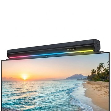 mimax 無線藍芽 RGB環繞劇院聲霸 SOUNDBAR/音響/喇叭+聲霸專用電視螢幕置物架
