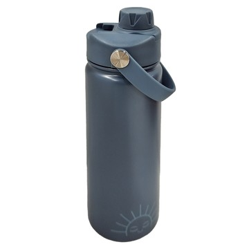 GRECH&CO 不鏽鋼直飲水壺 食品級304不鏽鋼 保溫保冷  海霧藍  540ml  1個