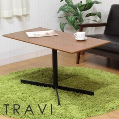 【一部予約販売】 《新品・送料無料》ウチカフェテーブル トラウ゛ィ - センターテーブル