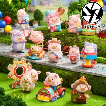 ToyZero+ 罐頭豬LuLu - 繽紛樂園系列(盲盒)  - 8入中盒款 原廠正版授權