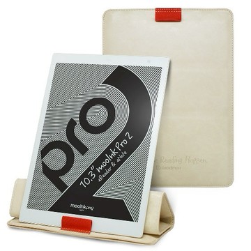 【Readmoo讀墨】mooInk 10.3吋折疊皮套-雲遊白【墊腳石】電子閱讀器