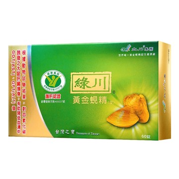 [長榮生醫]綠川黃金蜆精錠60錠 X5盒