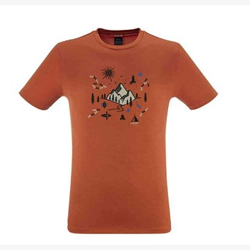 Lafuma SHIFT TEE 短袖上衣 男  磚紅 LFV125392998